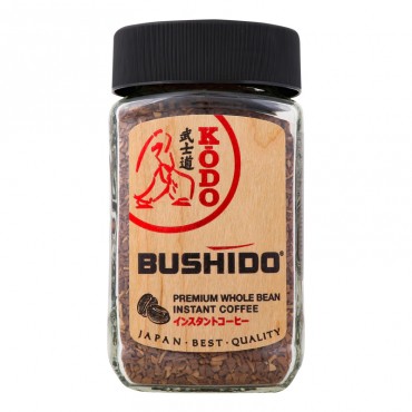 Кофе "Bushido" Kodo 95 грамм стекло банка