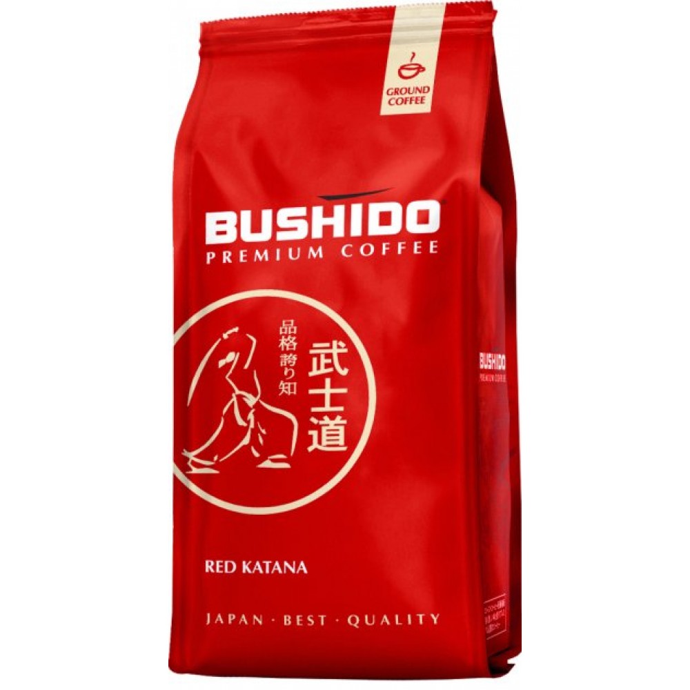 Кофе Бушидо "Bushido" Red Katana 227 грамм молотый
