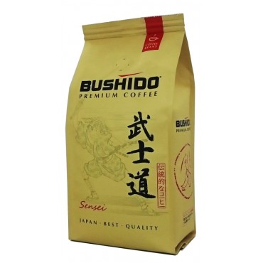 Кофе Бушидо "Bushido" Sensei 227 грамм зерно