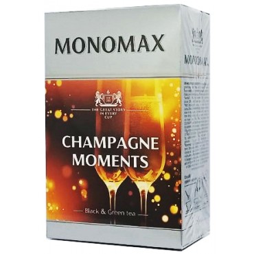 Бленд чорного та зеленого чаю Мономах Champagne Moment 80 грам