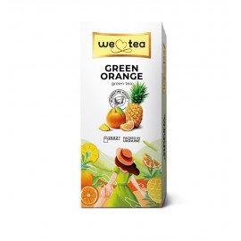 Чай цейлонский зеленый We Tea Зеленый апельсин 25 пакетов