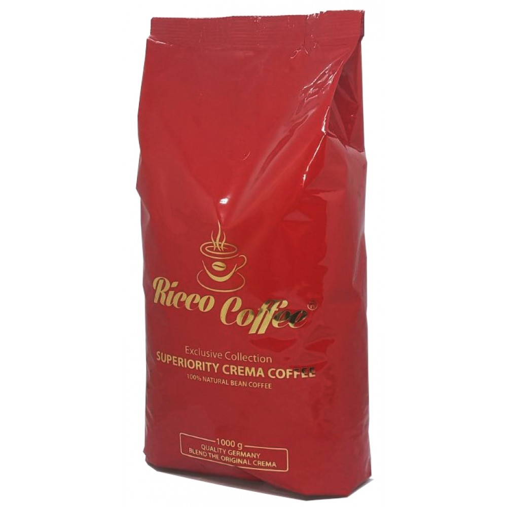 Зерновой кофе Ricco Coffee Superiority Crema Coffee 1 кг