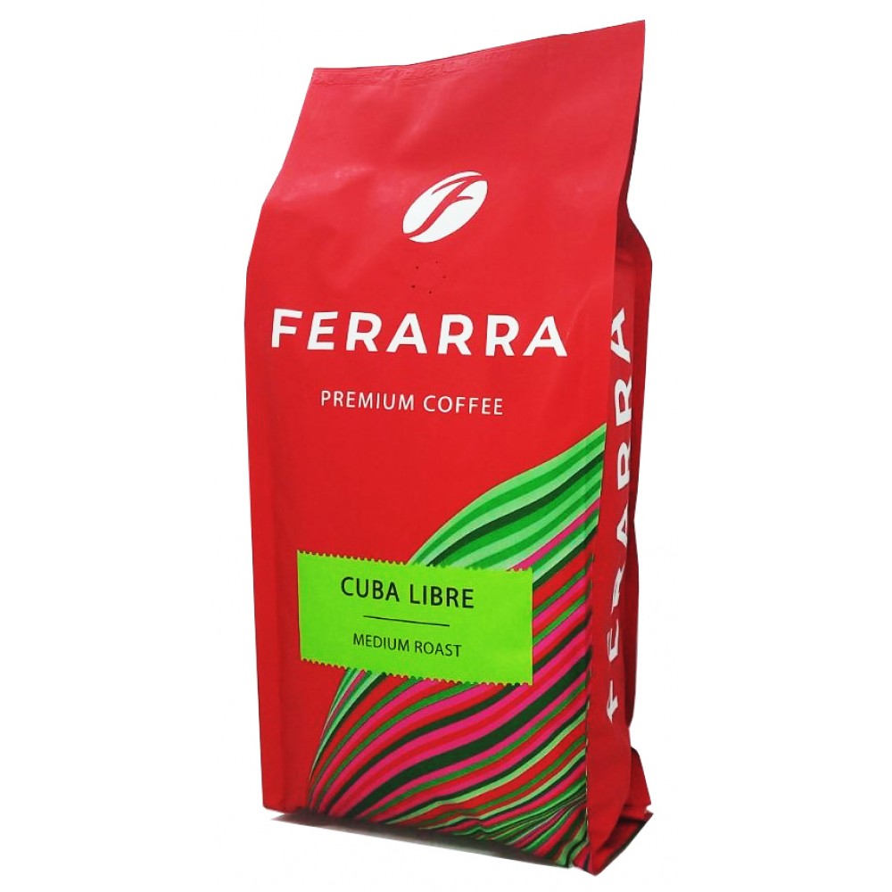Кофе в зернах Ferarra Cuba Libre 1 килограмм