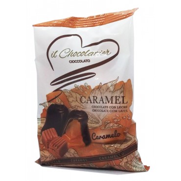 Конфеты из молочного шоколада с карамельным кремом il Chocolatier Caramel 150 грамм