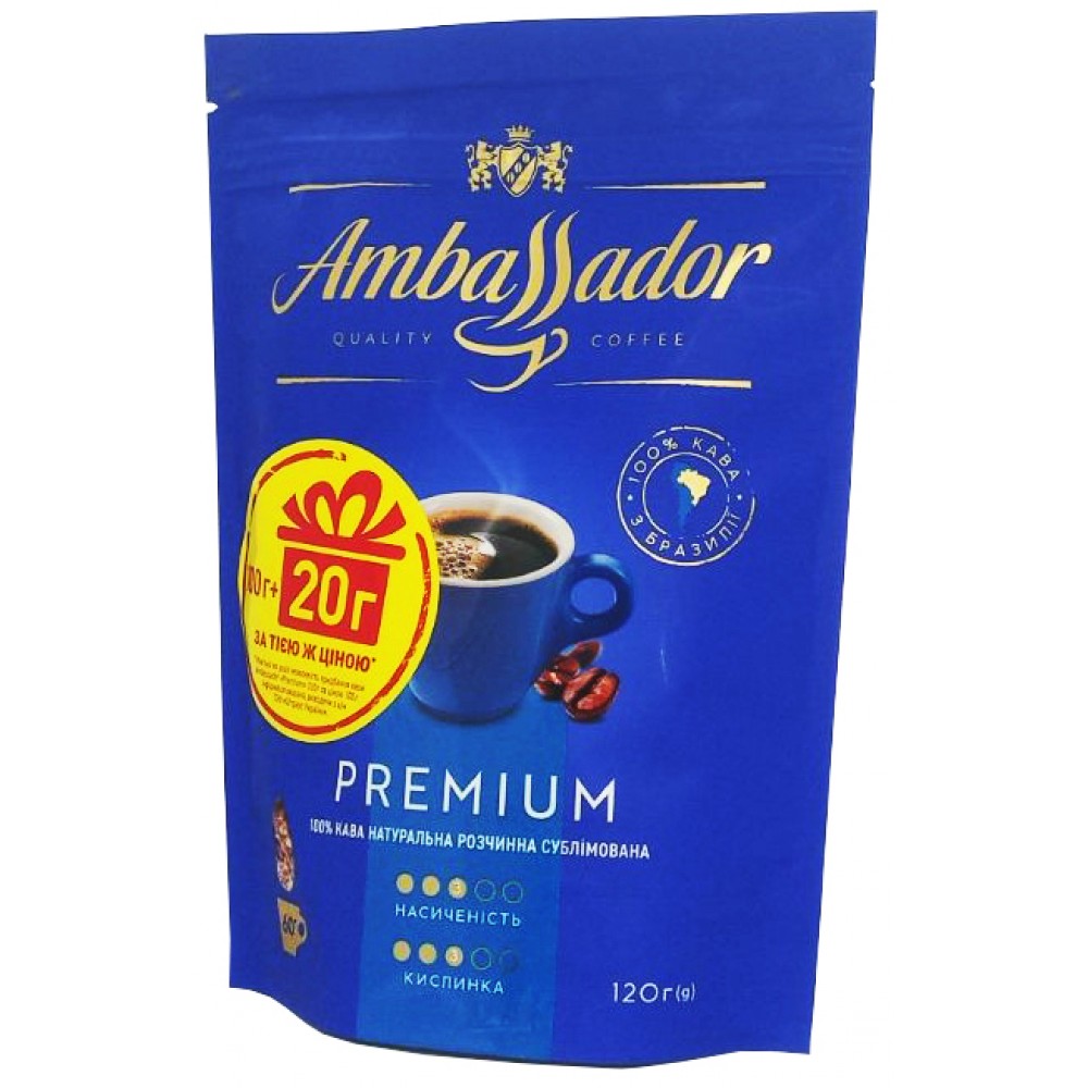 Кава Ambassador Premium 120 грам