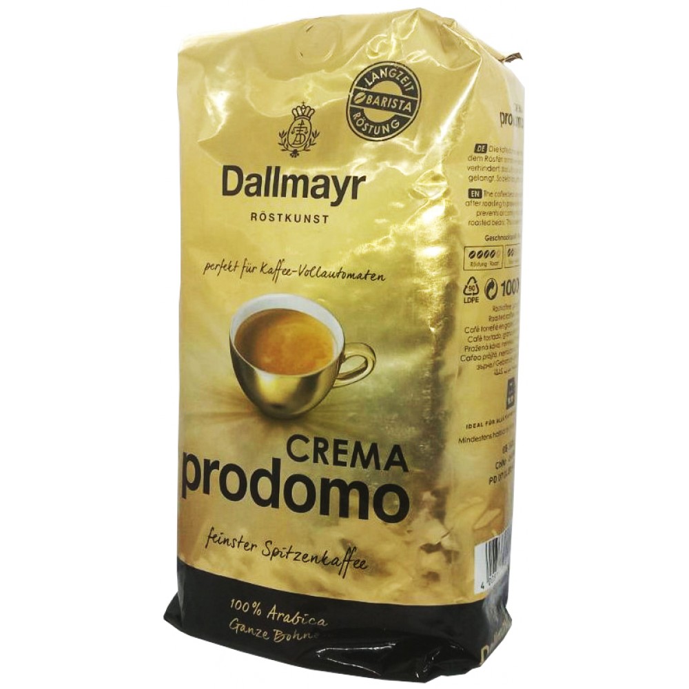 Кава "Dallmayr" Crema prodomo у зернах 1 кілограм