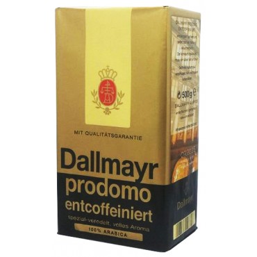 Кава "Dallmayr" Entcoffeiniert мелена, 500 грам