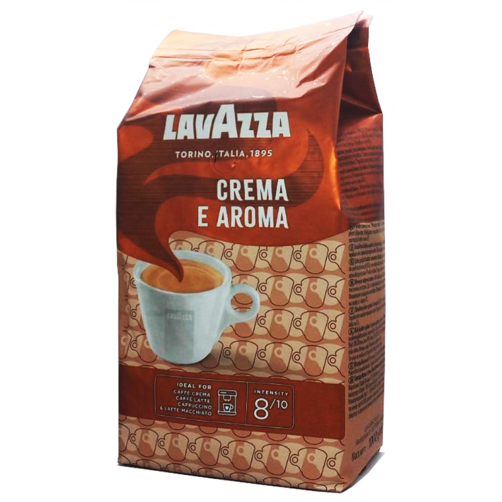 Кофе Lavazza Crema e Aroma 1 килограмм зерно
