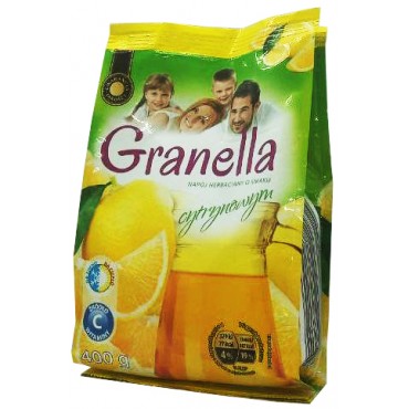 Розчинний гранульований чай Granella Лимон 400 грам