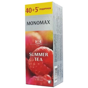 Квітковий чай Мономах Summer Tea у пакетиках 40+5 пакетів