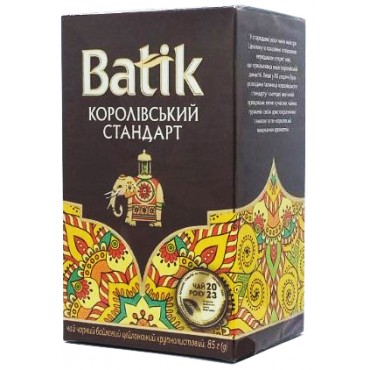 Чай Батік Королівський стандарт 85 грам
