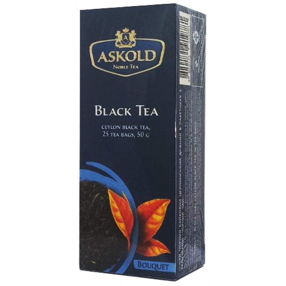 Чай Askold чорний 25 пакетів букет