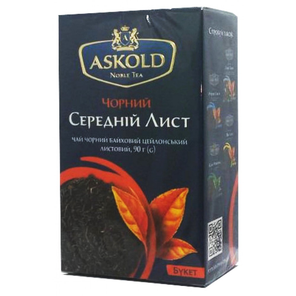 Чай Askold черный FBOP 90 грамм