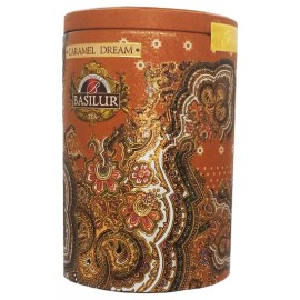 Чай чорний Basilur Caramel Dream 100 грам в металевій банці