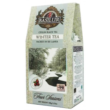 Чай чорний Basilur Winter 100 грам