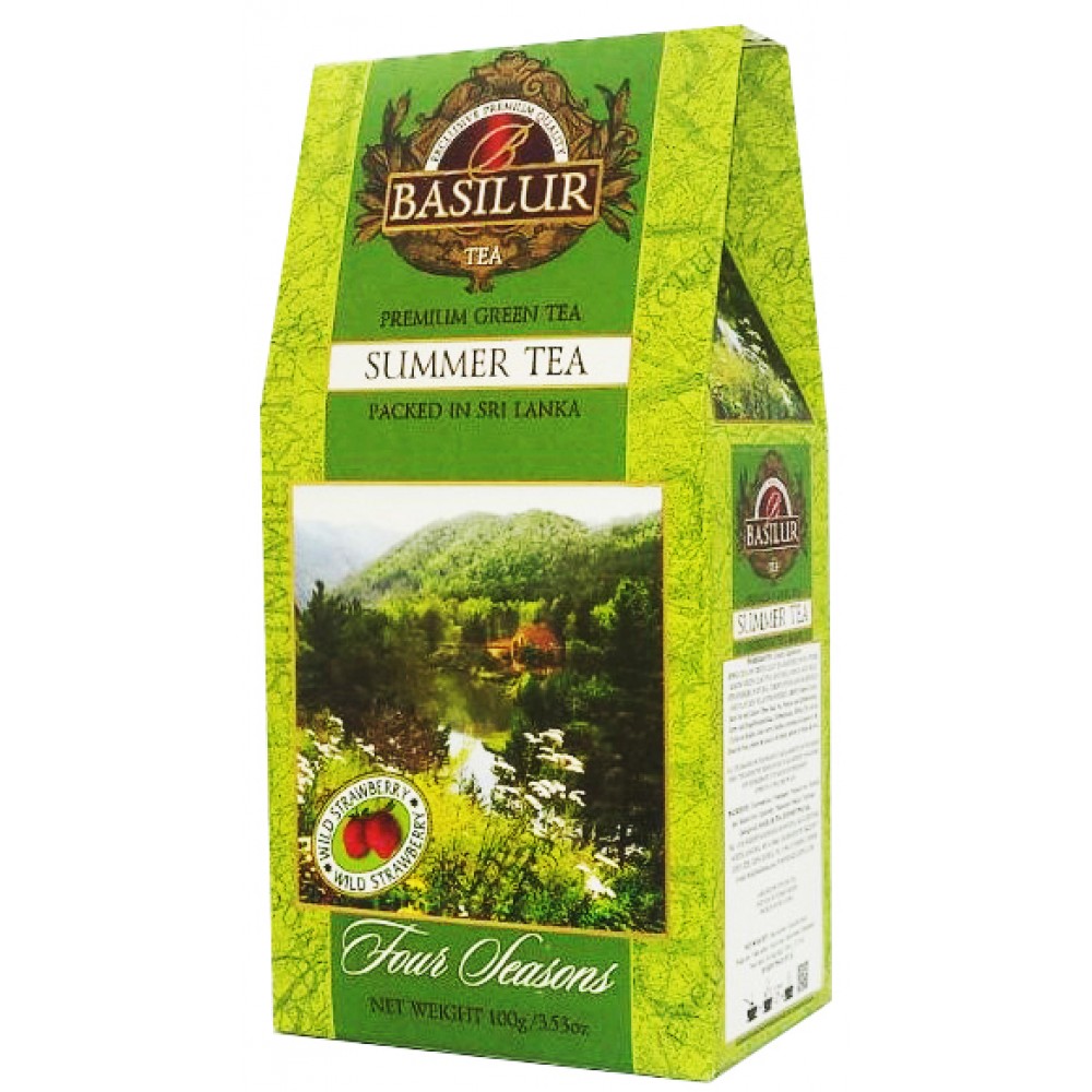 Чай зеленый Basilur Summer 100 грамм