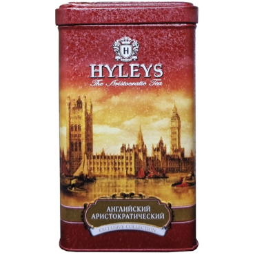 Чай Hyleys Аристократический 100 грамм жестяная банка