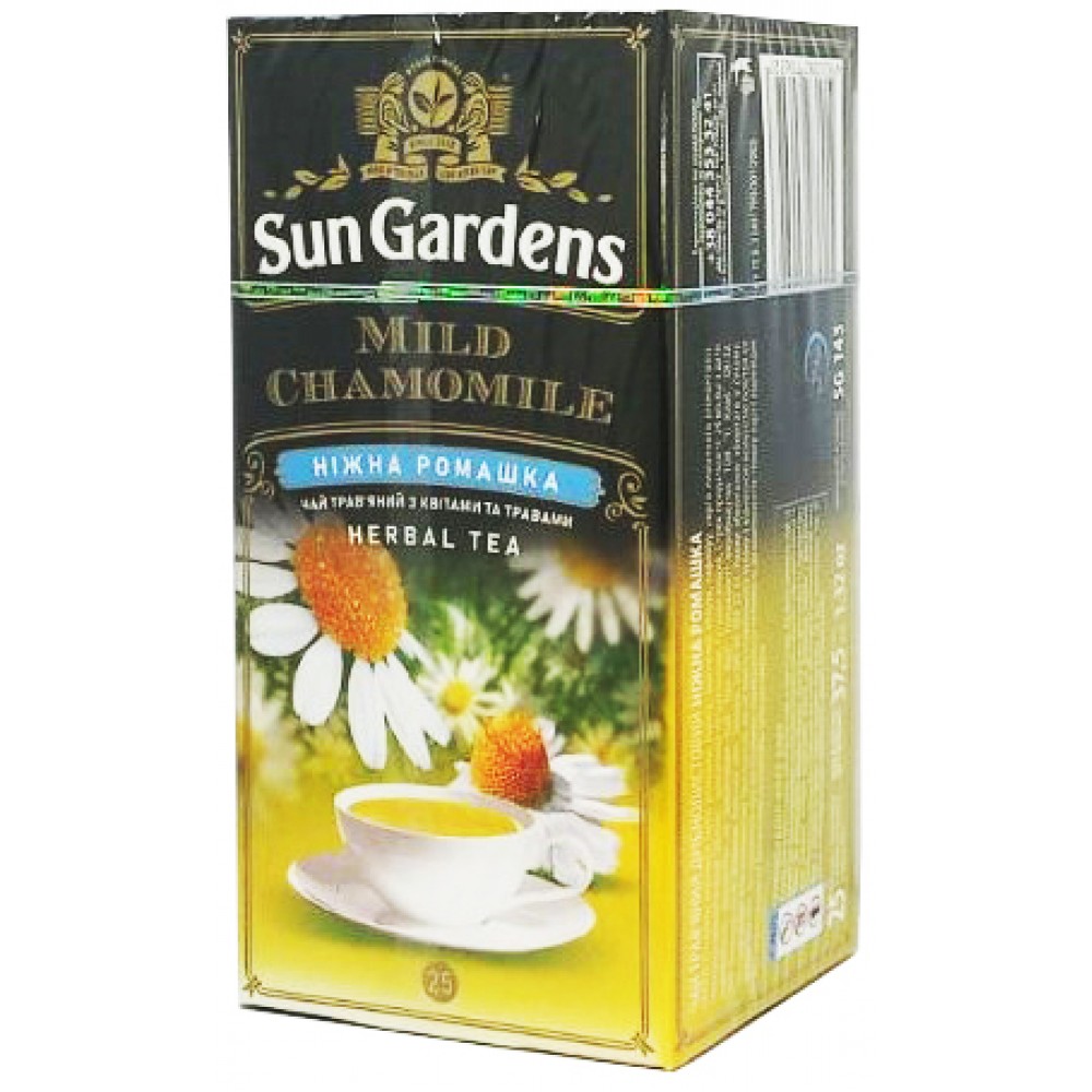 Чай Sun Gardens Нежная ромашка 25 пакетов