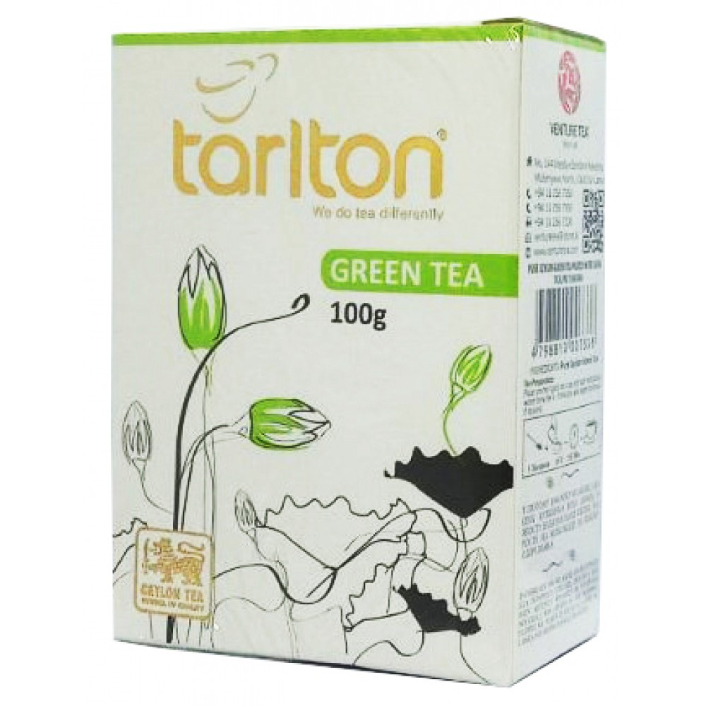 Чай Tarlton Green Gunpowder 100 грамм
