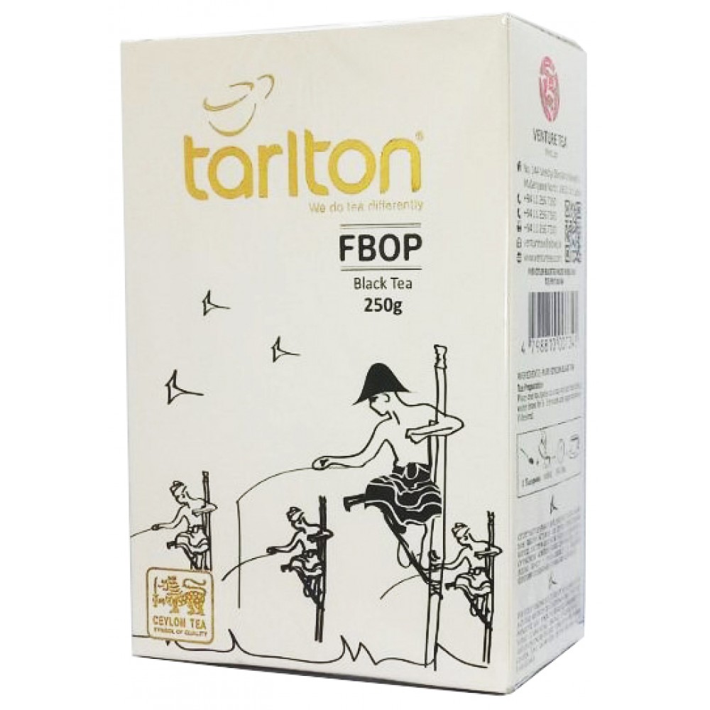 Черный чай Tarlton FBOP 250 грамм