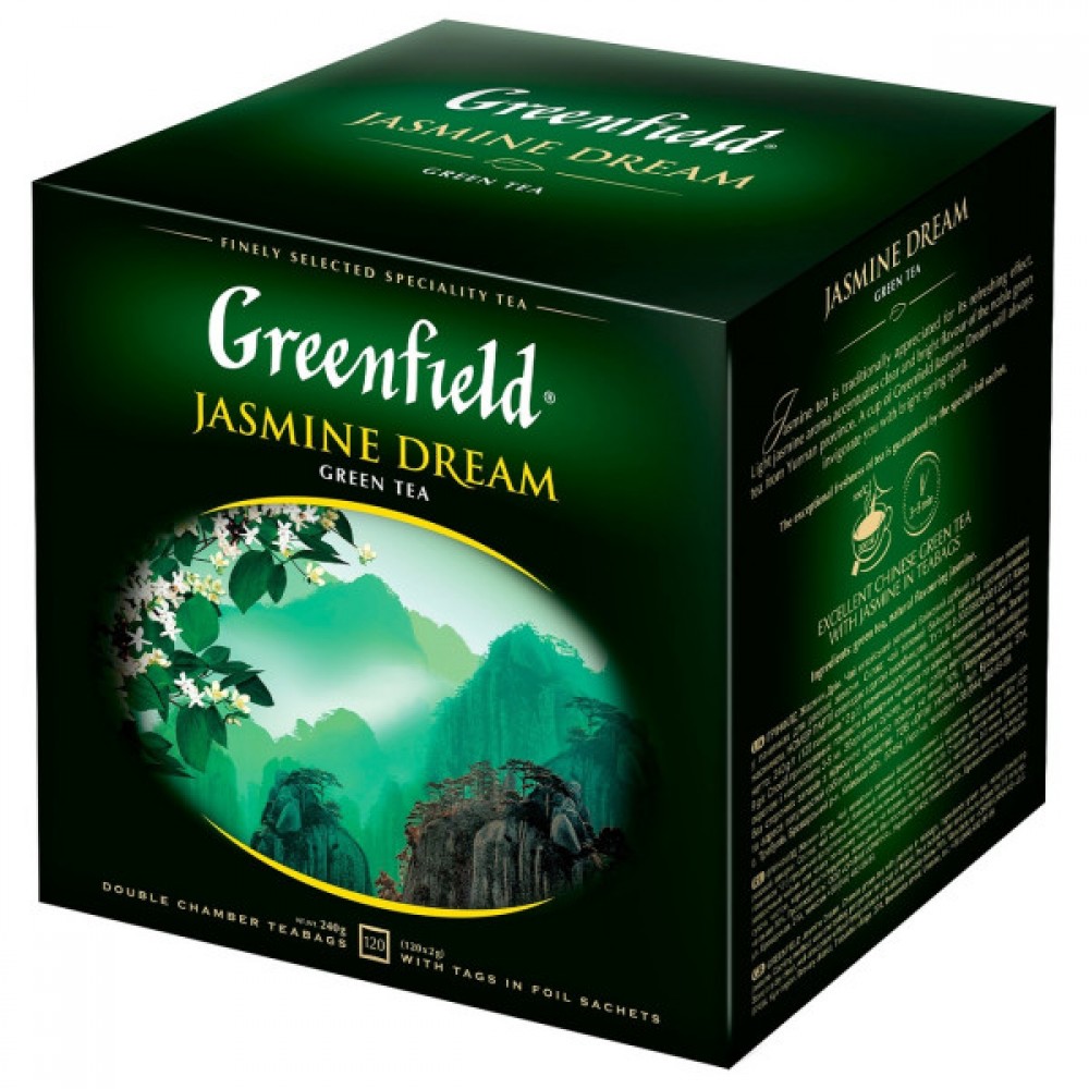 Чай "Greenfield" Jasmine Dream 120 пакетов