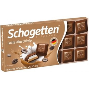 Шоколад SCHOGETTEN Latte Macchiato 100 грамм