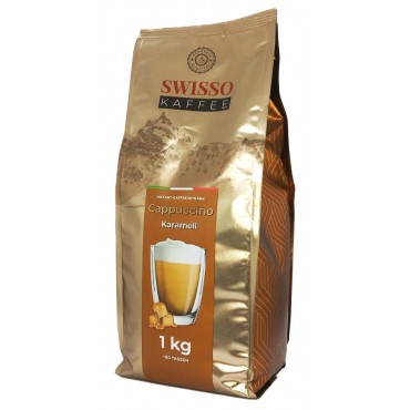 Капучіно Swisso Kaffee Cappuccino Karamell 1 кг