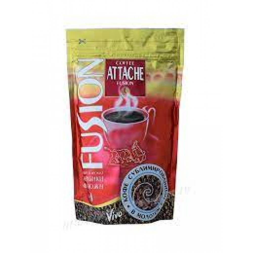 Кофе "Attache" Fusion 108 г м/у розовый