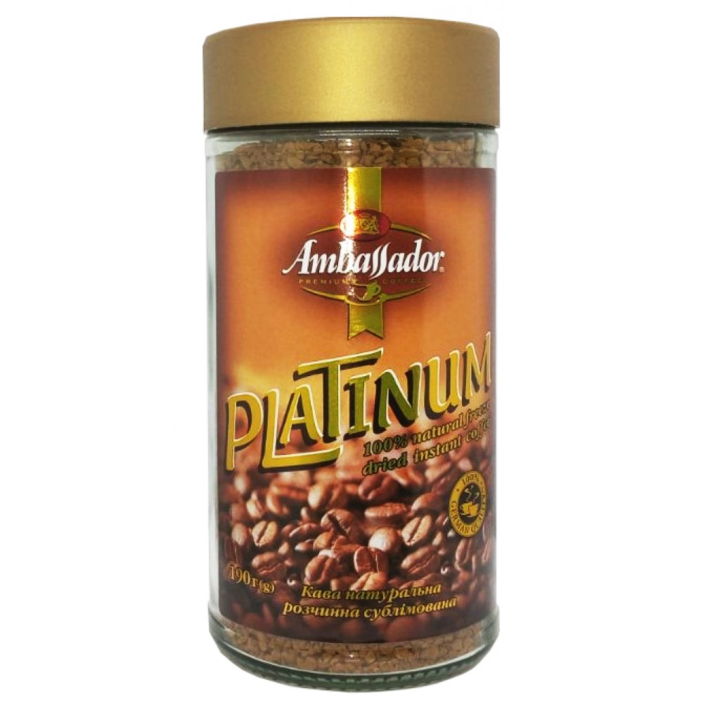 Кофе Ambassador Platinum 190 грамм