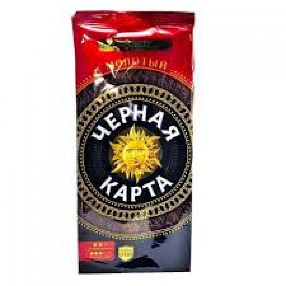 Кава "Чорна Карта" для чашки, 75 г мелена, м/у