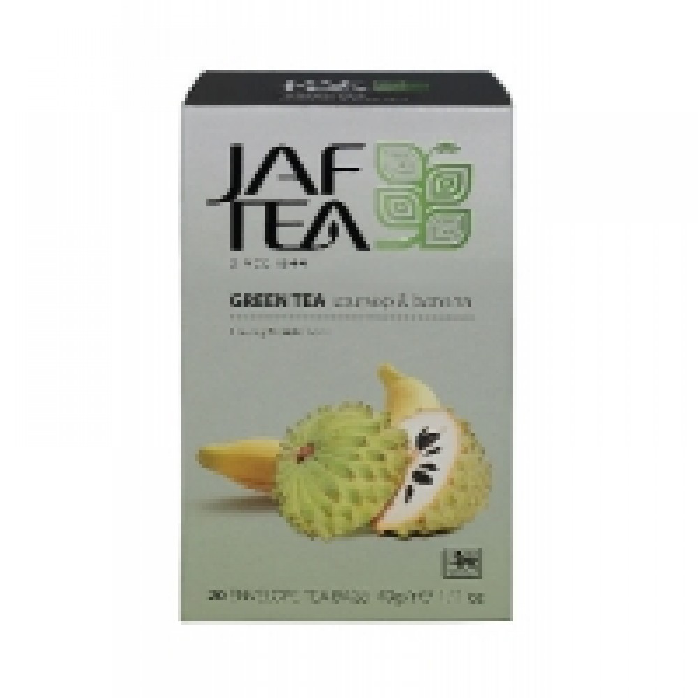 Чай "JAF" Soursop Banana зелений 20 ф/п*2 г