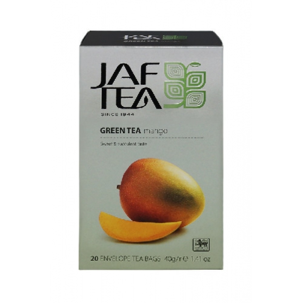 Чай "JAF" Mango зелений 20 ф/п*2 г