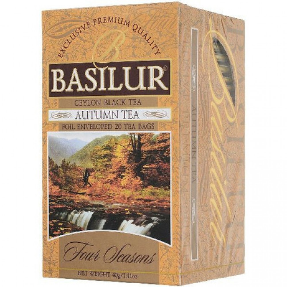 Чай BASILUR Autumn Tea Осінній - Пори Року 25 х 2 г