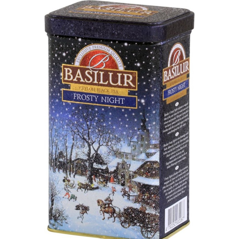 Чай "Basilur" Frosty Night, 85 г ж/б