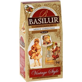 Чай BASILUR Merry Christmas Веселого Різдва - Вінтаж 85 г к/п
