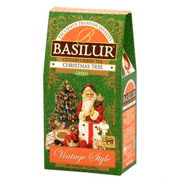 Чай "Basilur" Вінтаж "Різдвяна ялина" 85г картон