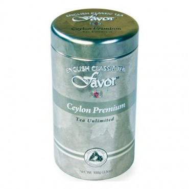 Чай "Favor" Ceylon Premium, 100 г  з/б