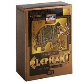 Черный чай Серый Слон супер ПЕКО с бергамотом 100г.