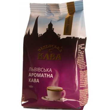 Кофе "Віденська Кава" Ароматна 100г молотый