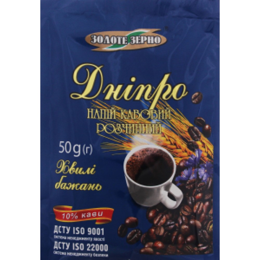 Напій кавовий "Дніпро", 50 г м/у