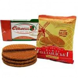 Вафли "Салекс" с карамелью, 2 шт по 30 г