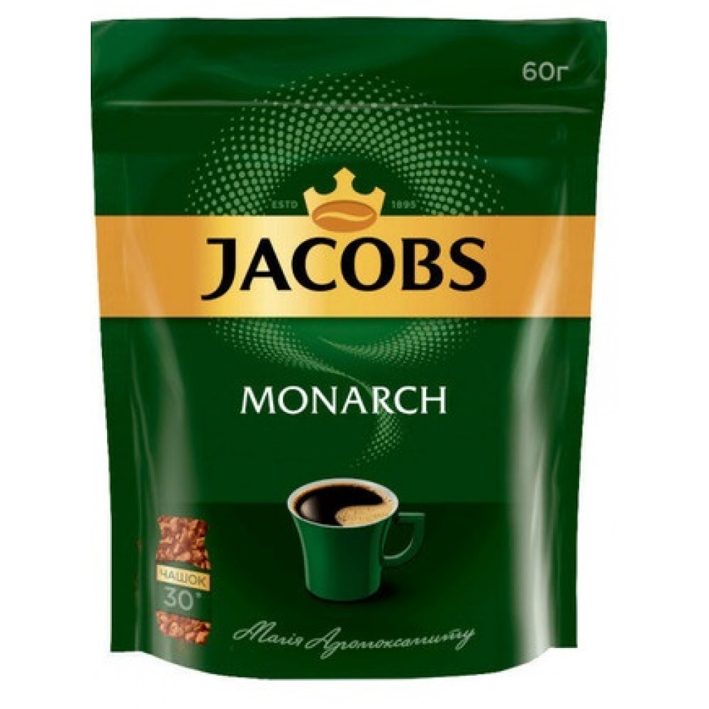 Кава "Jacobs" Monarch 60 г м/у