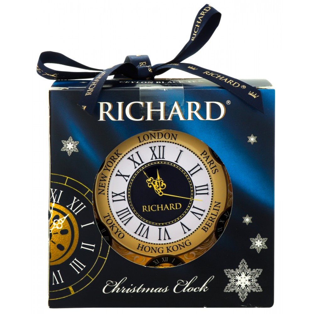 Чай "Richard" Рождественские часы, 20 г ж/б
