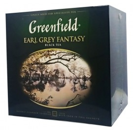 Чай "Greenfield" Earl Grey 120 пакетов, картонная упаковка