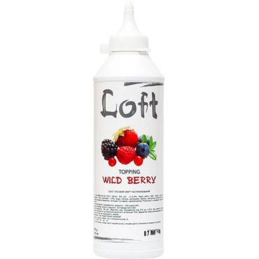 Топінг-соус LOFT Лісова ягода 600 грам
