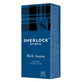 Чай Sherlock Secrets "Rich Assam" чорний індійський 25 пакетів, 50 г