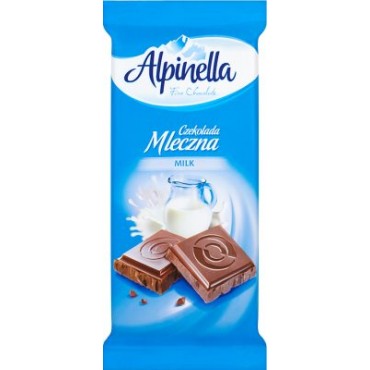 Шоколад "Alpinella" молочный, 90 г