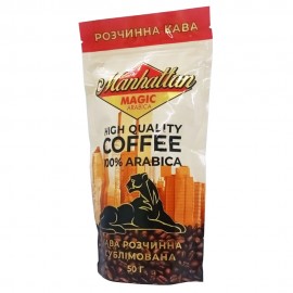 Кофе Manhattan растворимый 50 грамм 