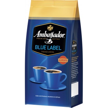 Кава "Ambassador" Blue Label, 250г зерно
