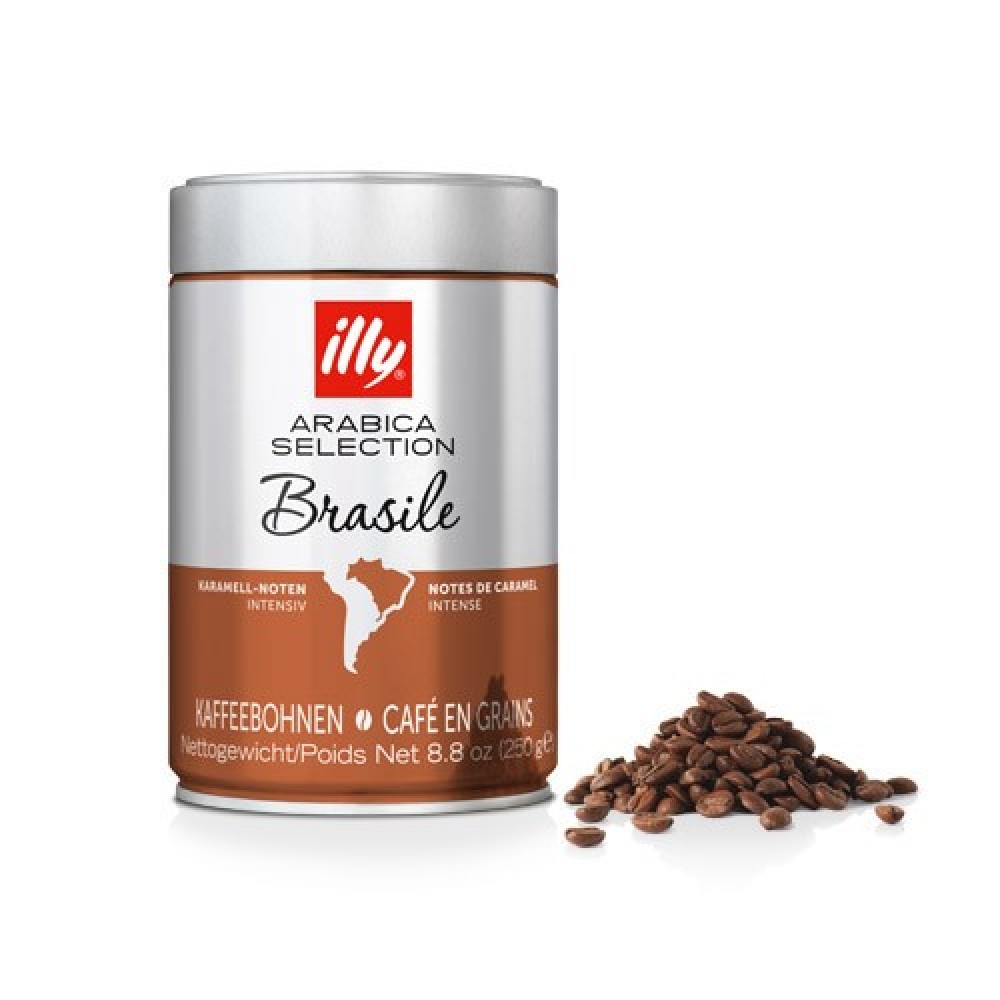 Кофе "Illy" Brasile зерно 250г ж/б
